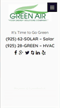 Mobile Screenshot of gogreenair.net